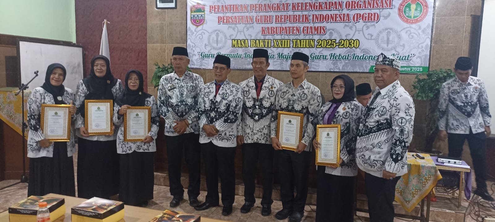 Pelantikan Pengurus Perwakilan YPLP PGRI Kabupaten Ciamis